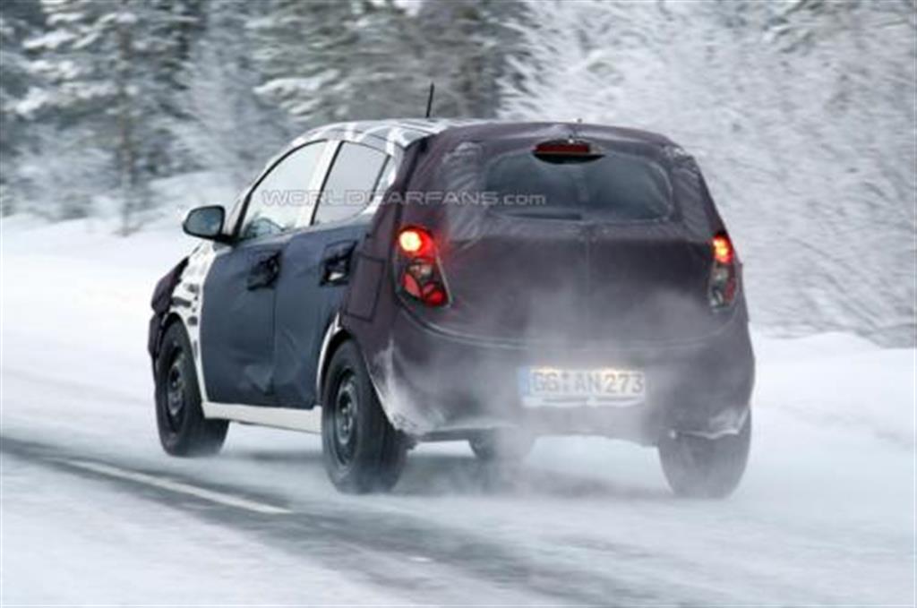 2015 Chevrolet Spark Spy Rear