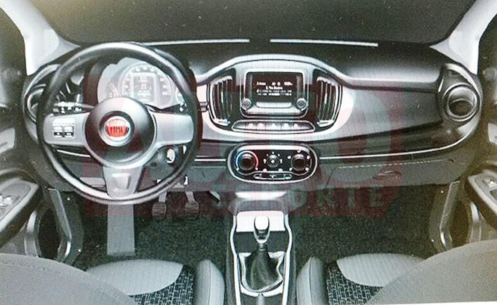 2015 Fiat Uno Dashboard Leaked