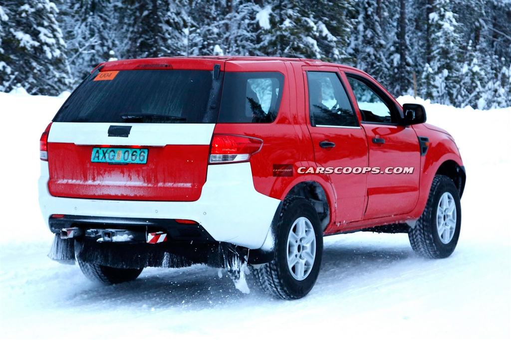 2015 Ford Everest SUV Rear