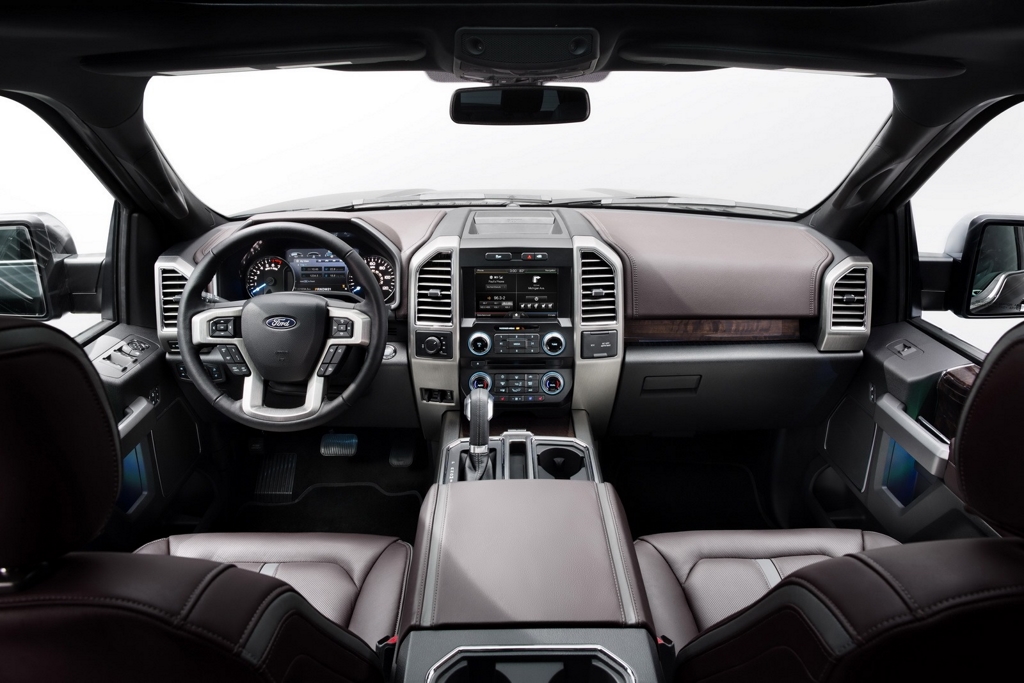 2015 Ford F150 Dash Layout