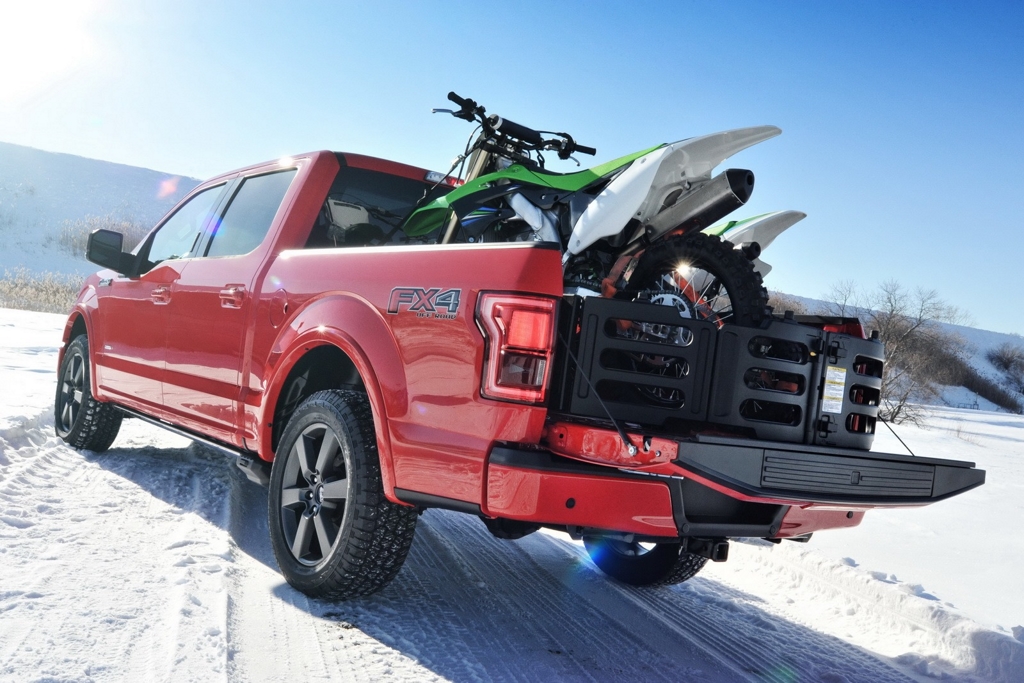 2015 Ford F150 Rear Open Storage