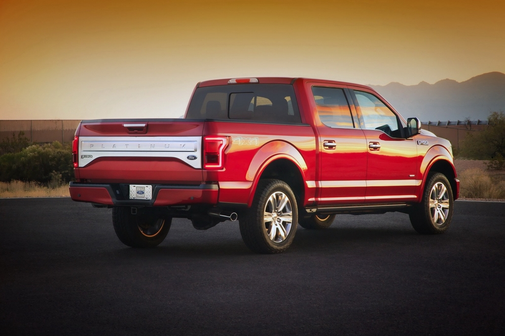 2015 Ford F150 Rear