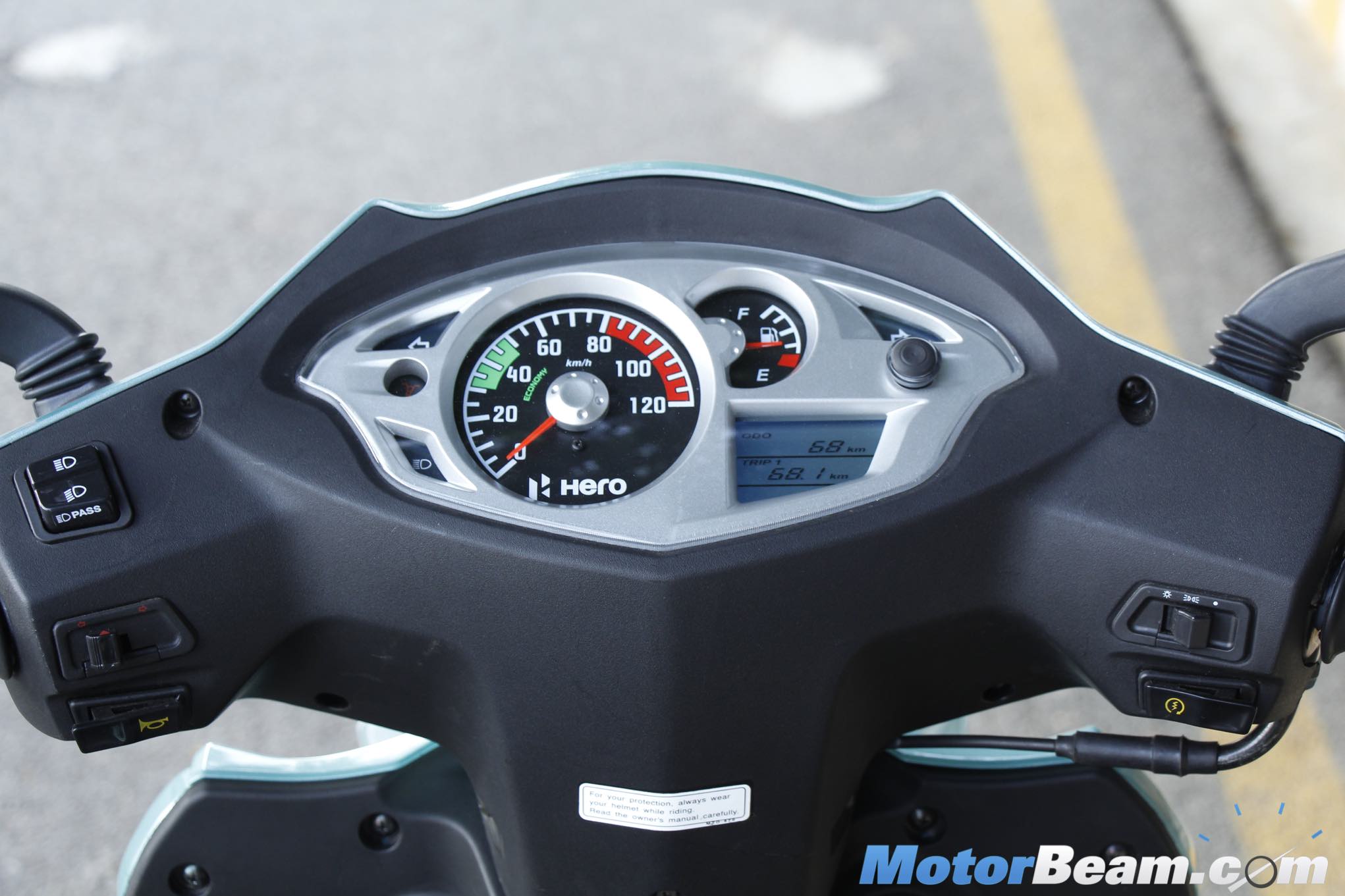 2015 Hero Duet Instrument Panel