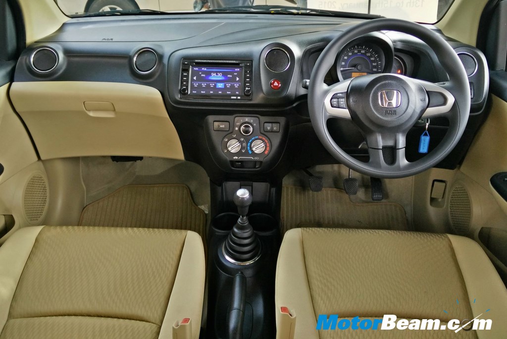 2015 Honda Amaze Interiors