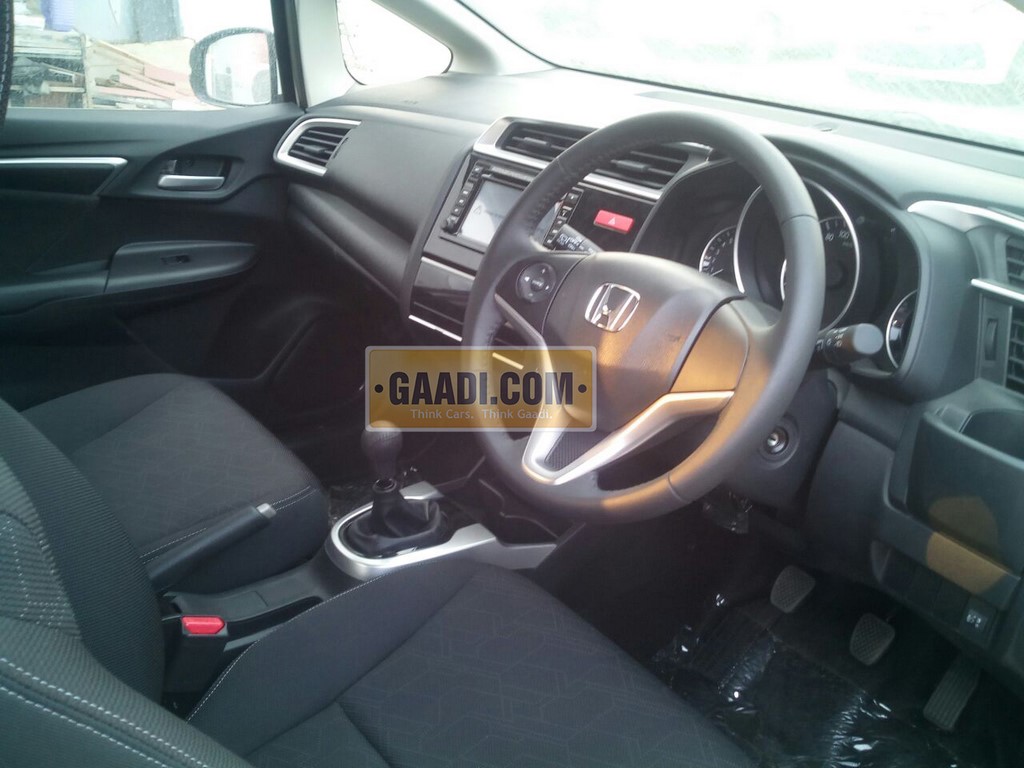 2015 Honda Jazz Interiors Spied