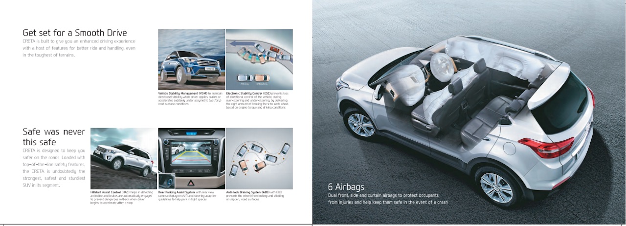 2015 Hyundai Creta Brochure Safety Features