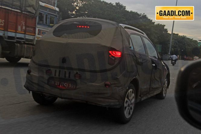 2015 Hyundai Elite i20 Cross Spy Shot Rear