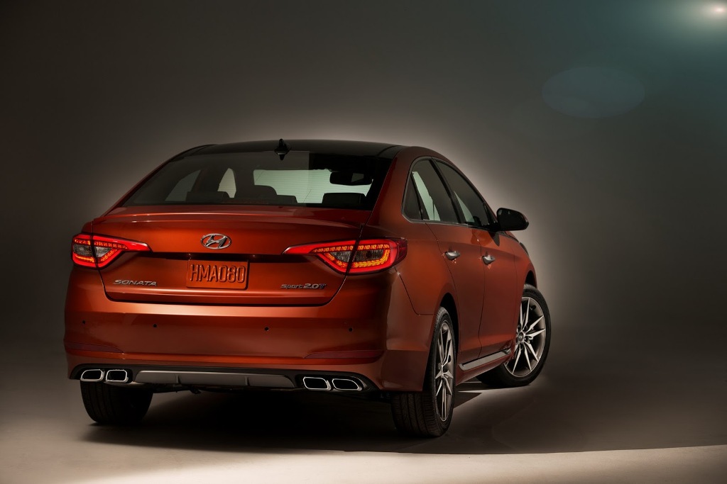 2015 Hyundai Sonata USA Rear