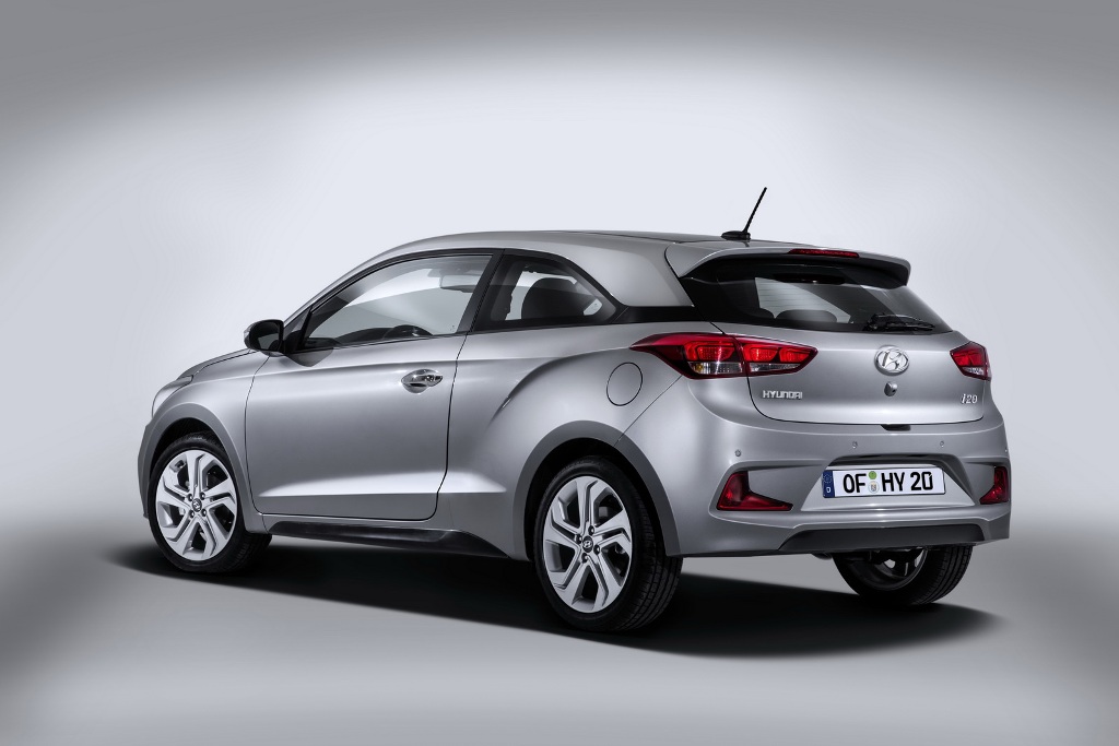 2015 Hyundai i20 Coupe Rear