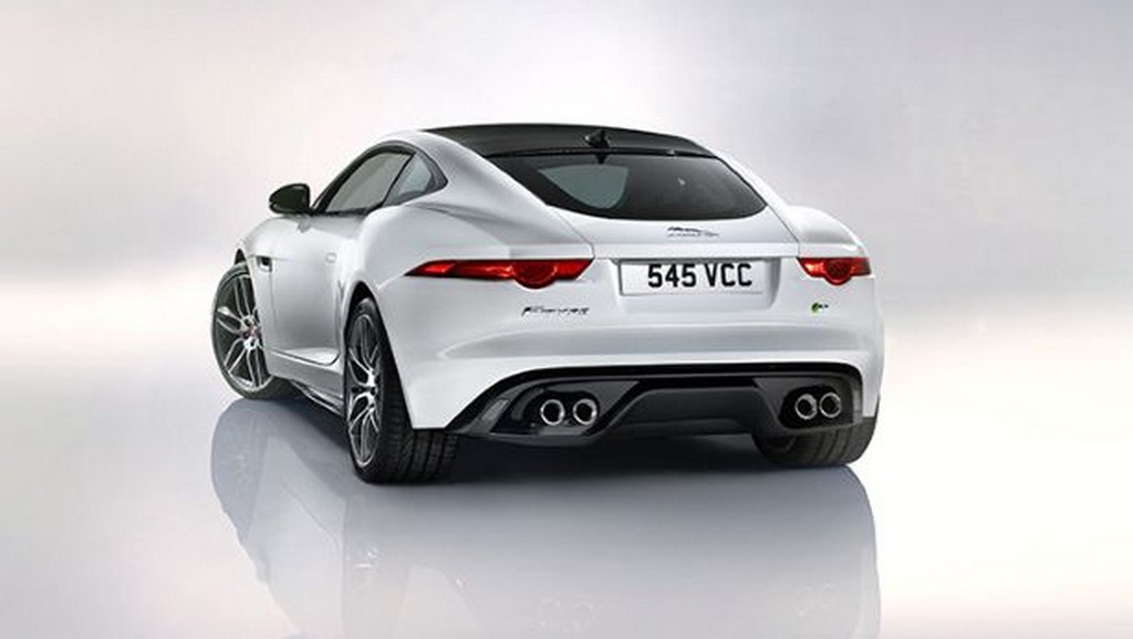 2015 Jaguar F Type Coupe Rear