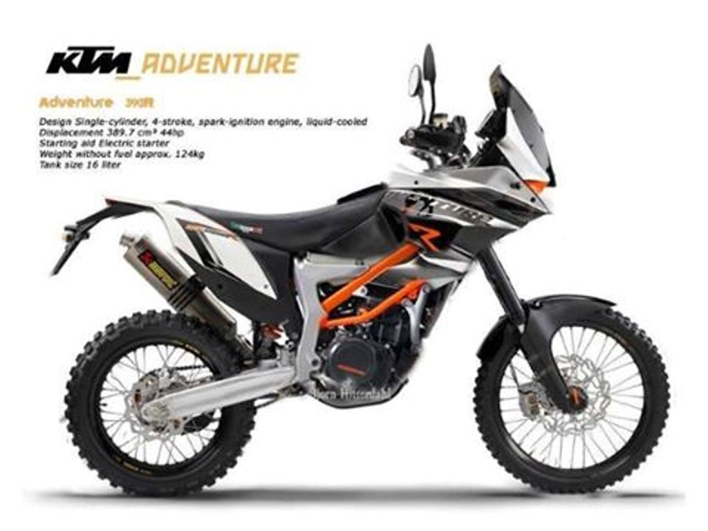 2015 KTM 390 Adventure Rendering