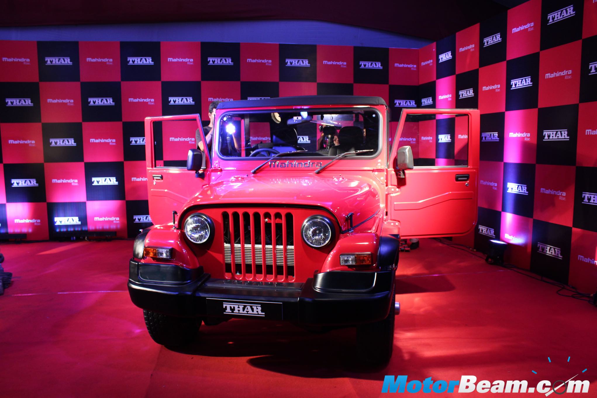2015 Mahindra Thar Facelift Front