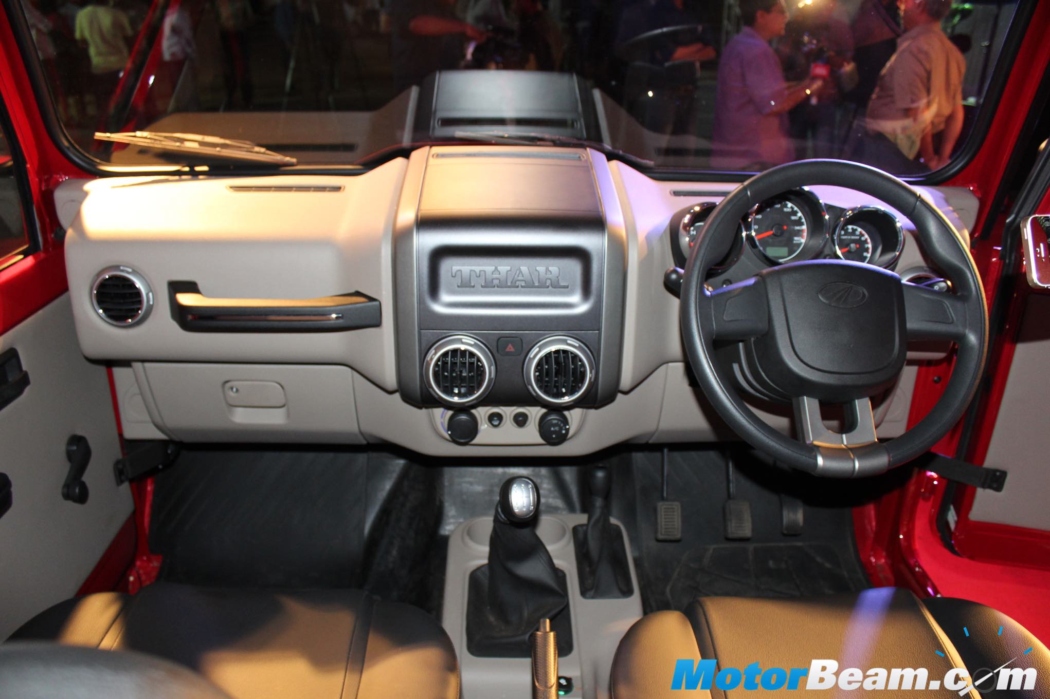 2015 Mahindra Thar Facelift Interior