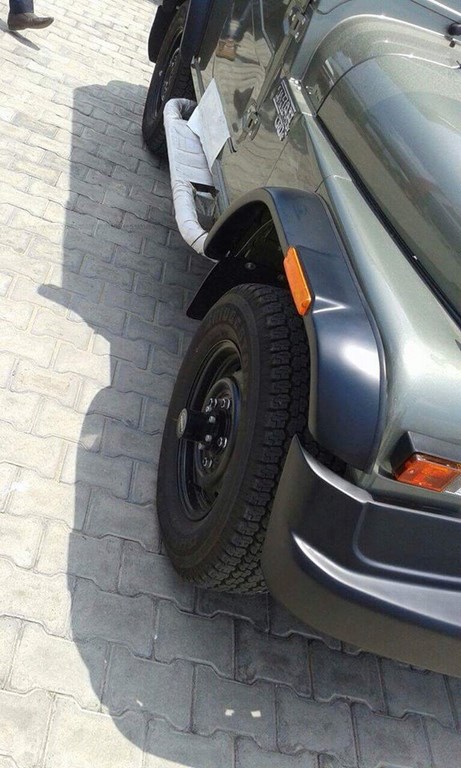 2015 Mahindra Thar Wheels Spied