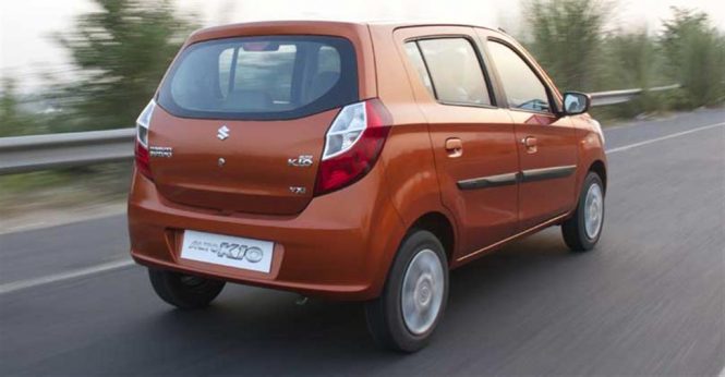 2015 Maruti Alto K10 Rear