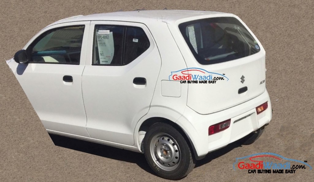 2015 Maruti Alto Spied Side