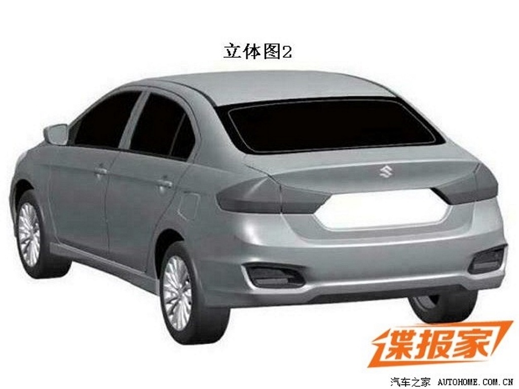 2015 Maruti Ciaz Production Version Rear