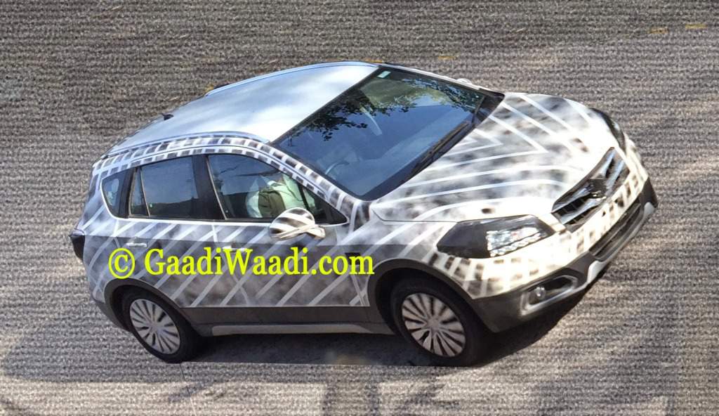 2015 Maruti S-Cross Spy Shot Features