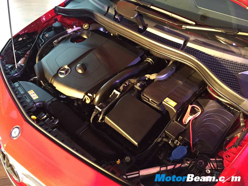 2015 Mercedes B-Class Facelift Engine