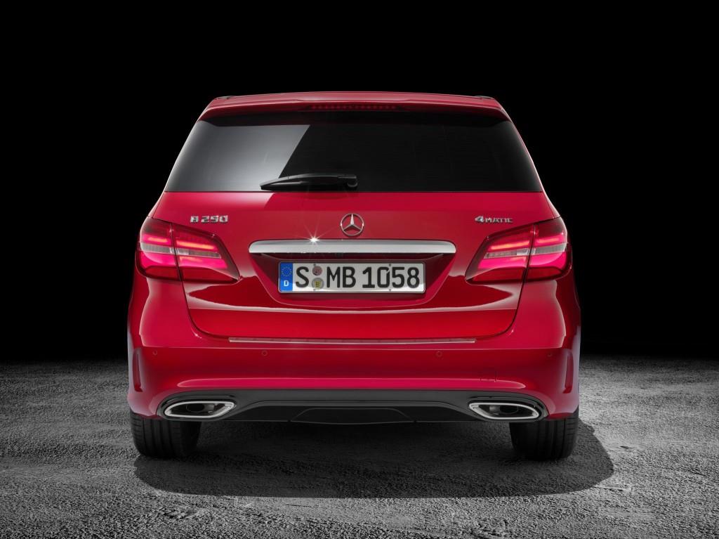 2015 Mercedes B-Class Facelift Rear