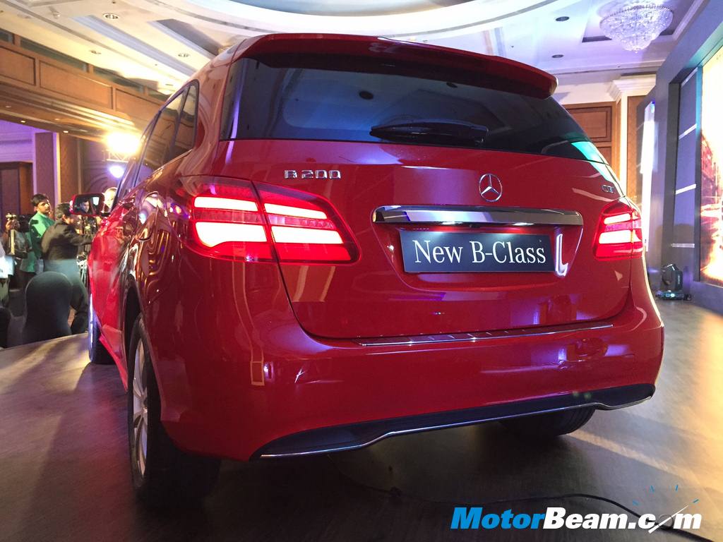 2015 Mercedes B-Class Facelift Rear