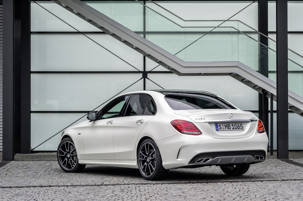 2015 Mercedes C450 AMG Sport Rear