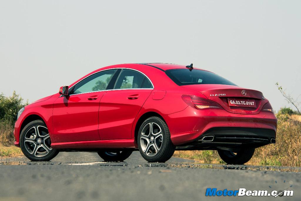 2015 Mercedes CLA Rear