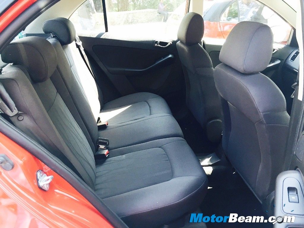 2015 Tata Bolt Rear Seat
