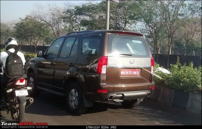 2015 Tata Safari Storme Facelift