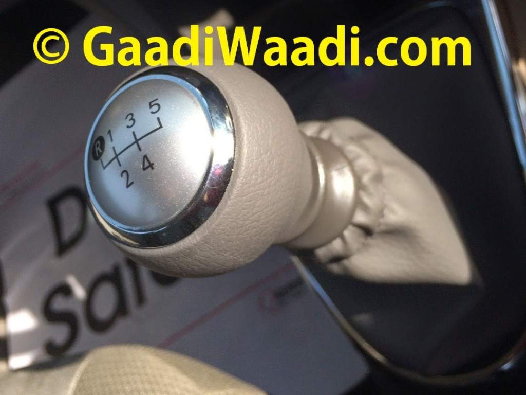 2015 Toyota Etios Facelift Spied Gear Knob