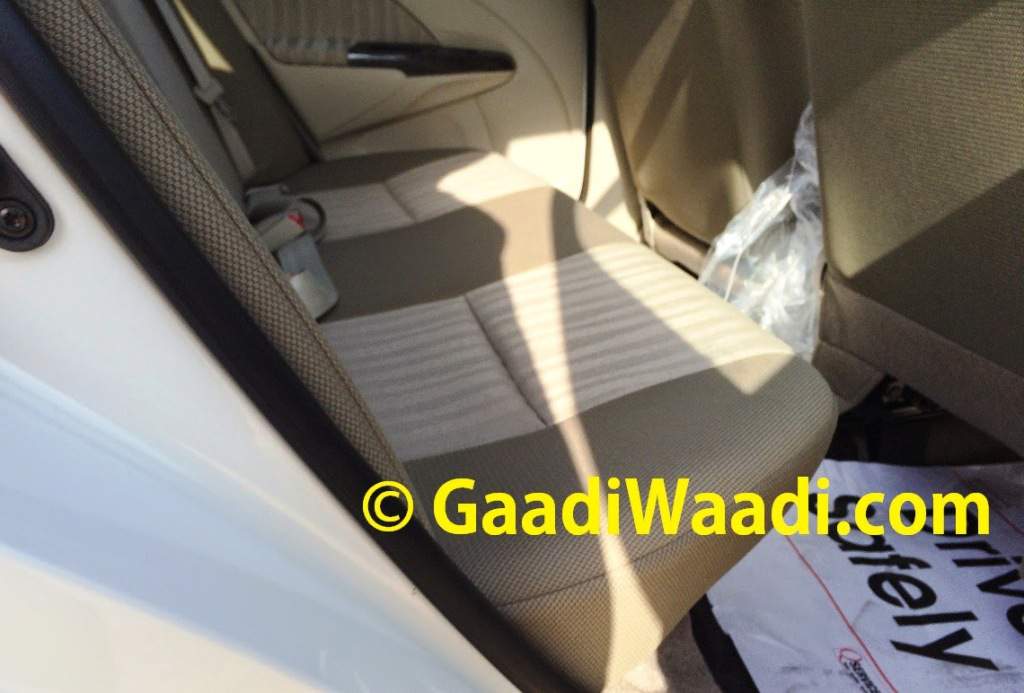2015 Toyota Etios Facelift Spied Rear Seat