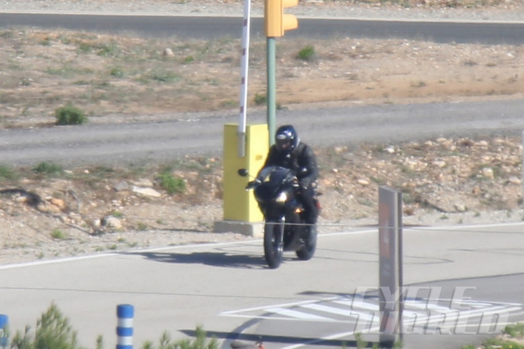 2015 Triumph Daytona 250 Spied Front