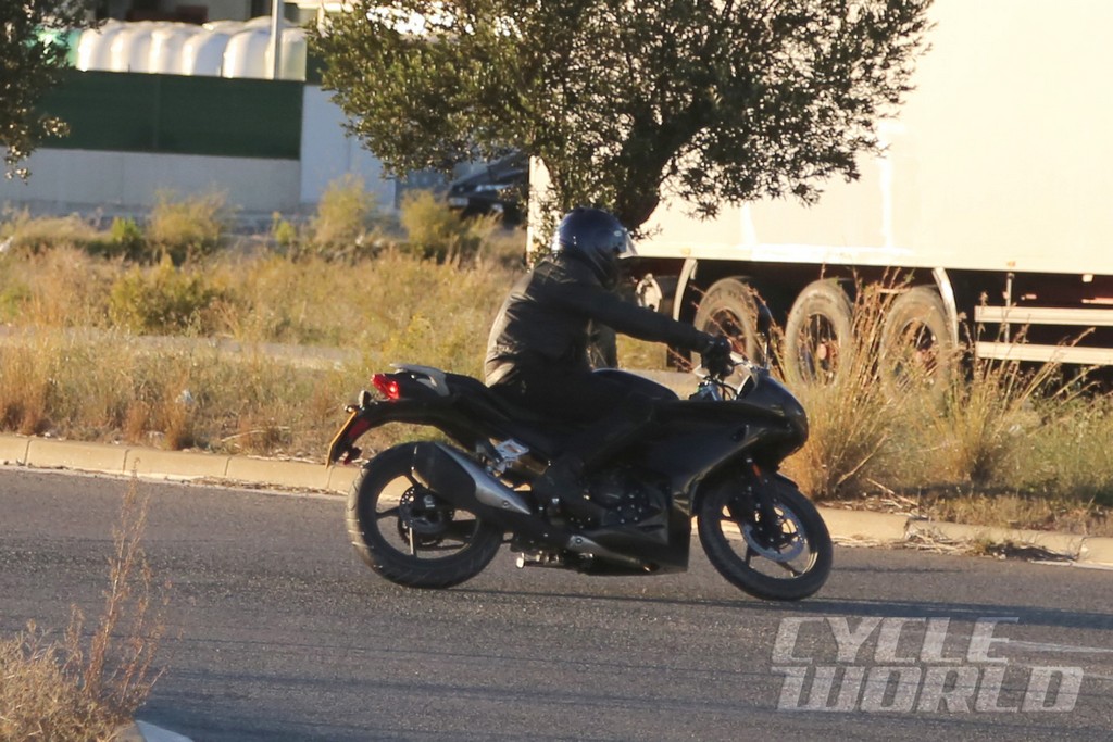 2015 Triumph Daytona 250 Spied Side