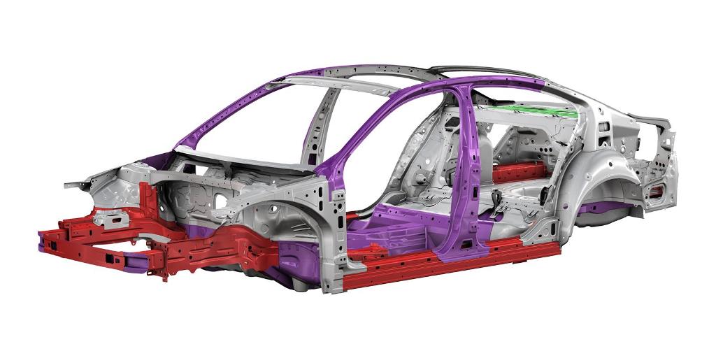 2015 VW Passat Body Structure Front
