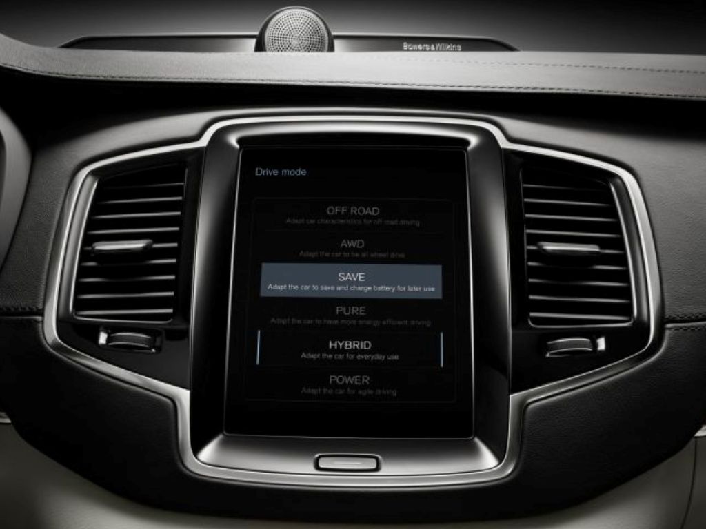 2015 Volvo XC90 Twin Engine Drive Modes
