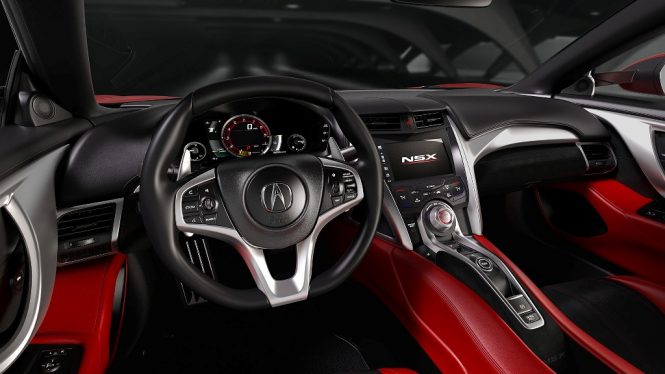 2016 Acura NSX Dashboard
