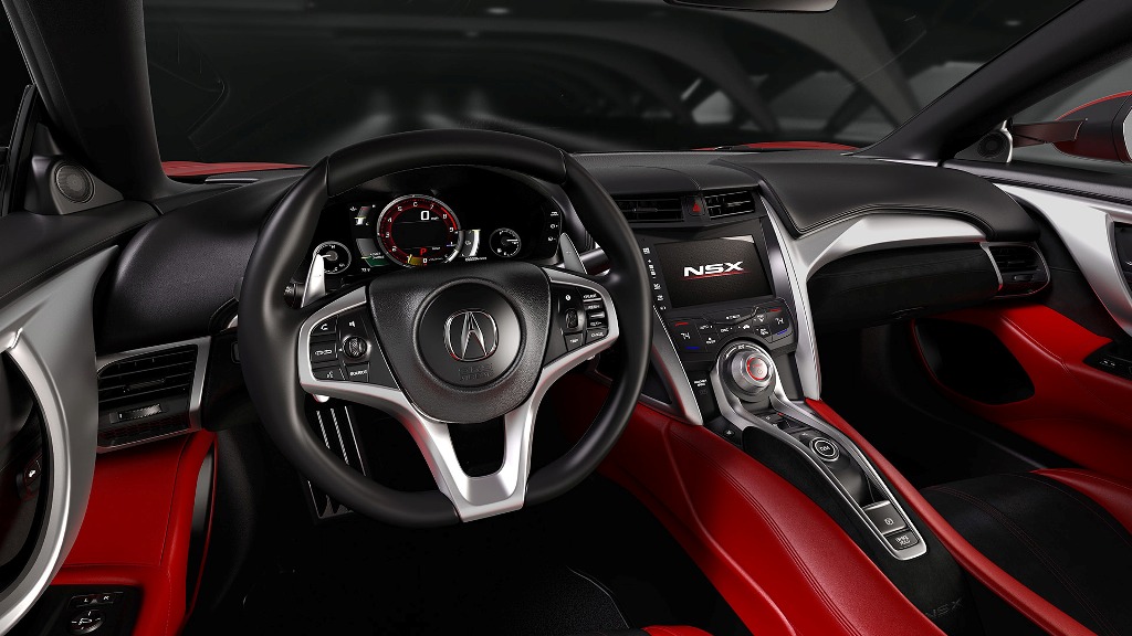 2016 Acura NSX Dashboard