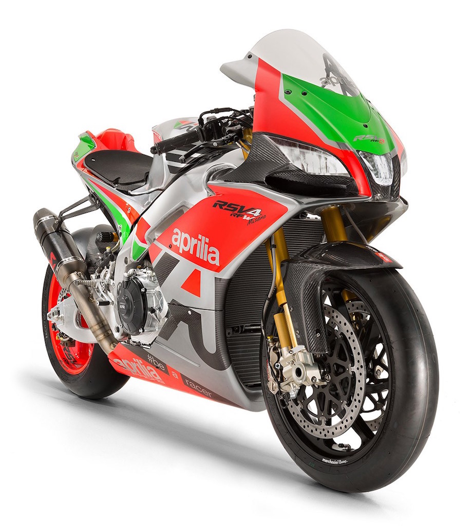 2016 Aprilia RSV4 Factory Works Programme