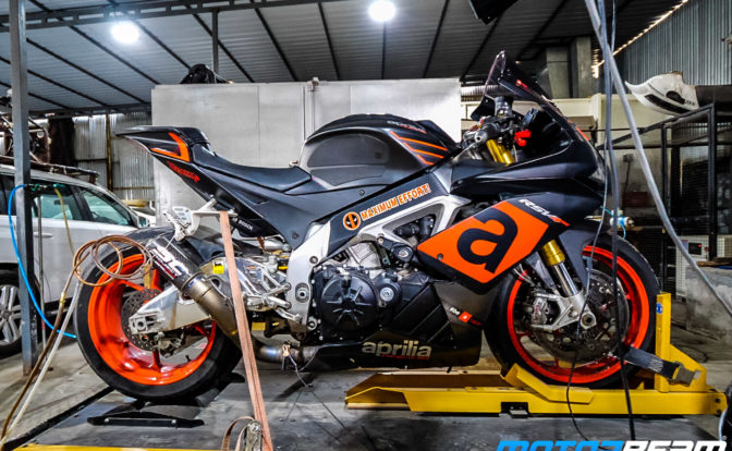 2016 Aprilia RSV4 RR Dyno Test Video