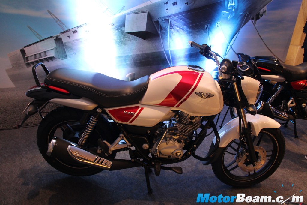 2016 Bajaj V Side Profile