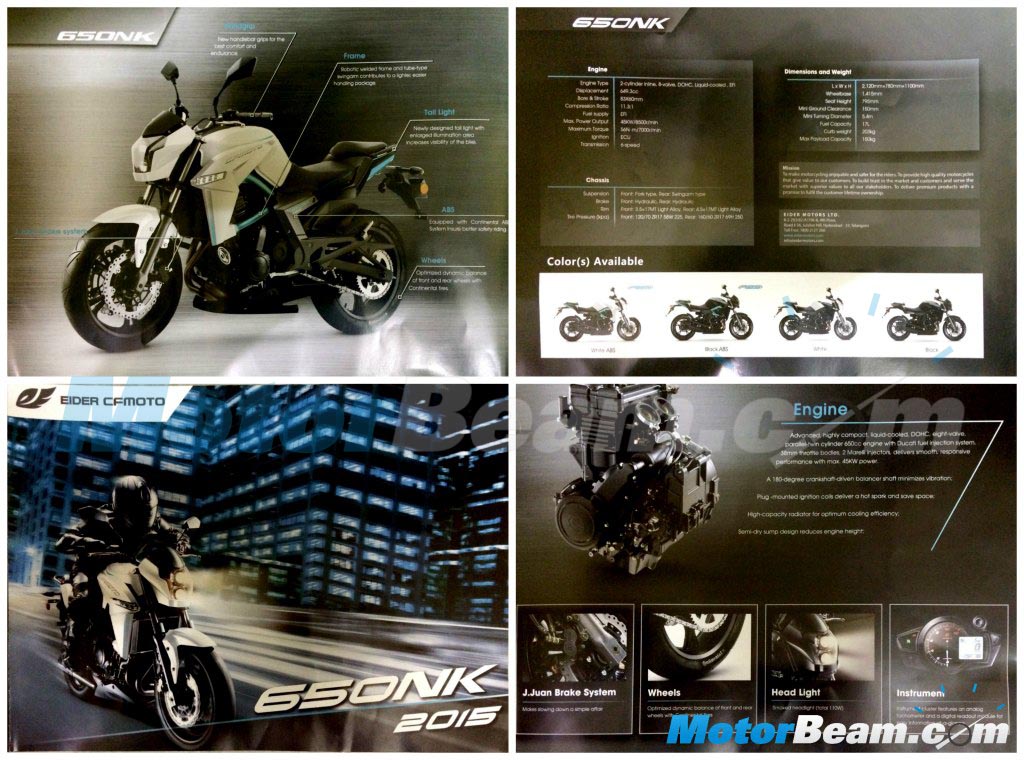 2016 Eider 650NK Brochure