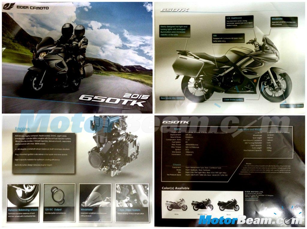 2016 Eider 650TK Brochure