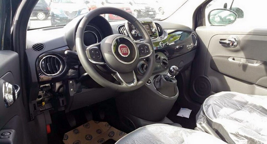 2016 Fiat 500 Facelift Interiors