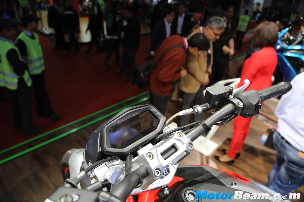 2016 Hero XF3R Concept Instrument Cluster