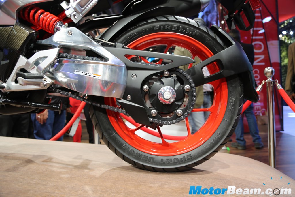 2016 Hero XF3R Concept Swingarm