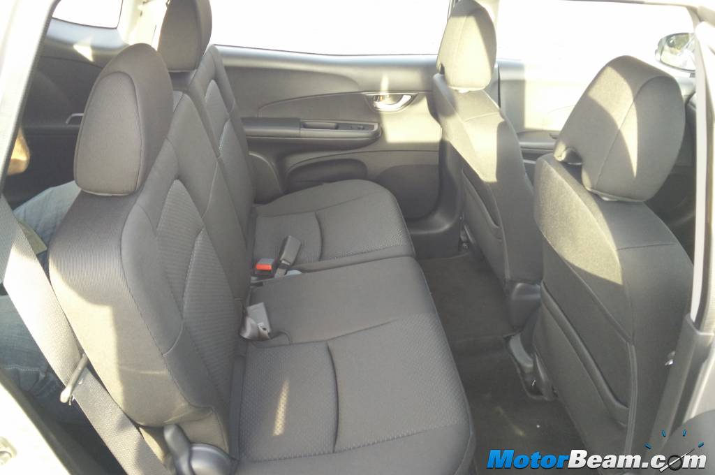 2016 Honda BR-V Rear Seat