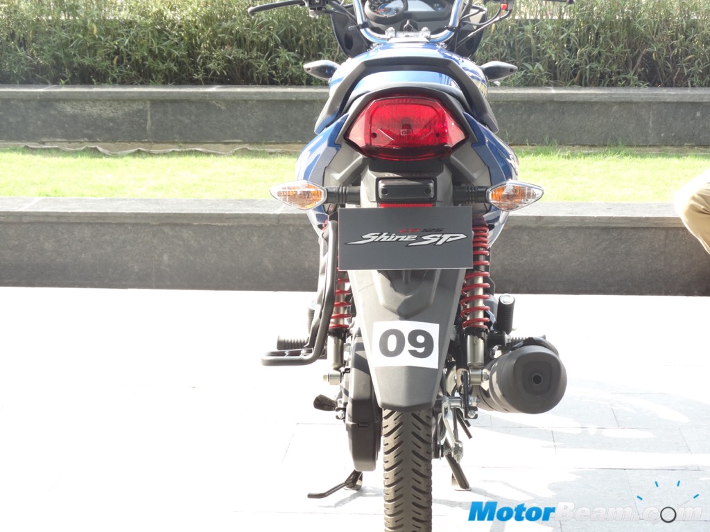 2016 Honda CB Shine SP Rear