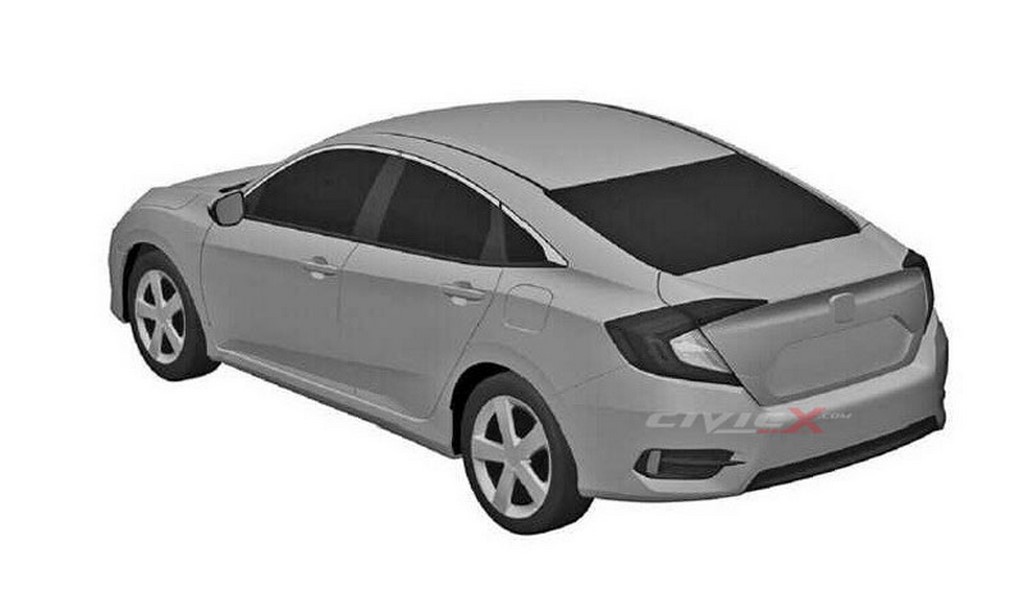 2016 Honda Civic Drawings