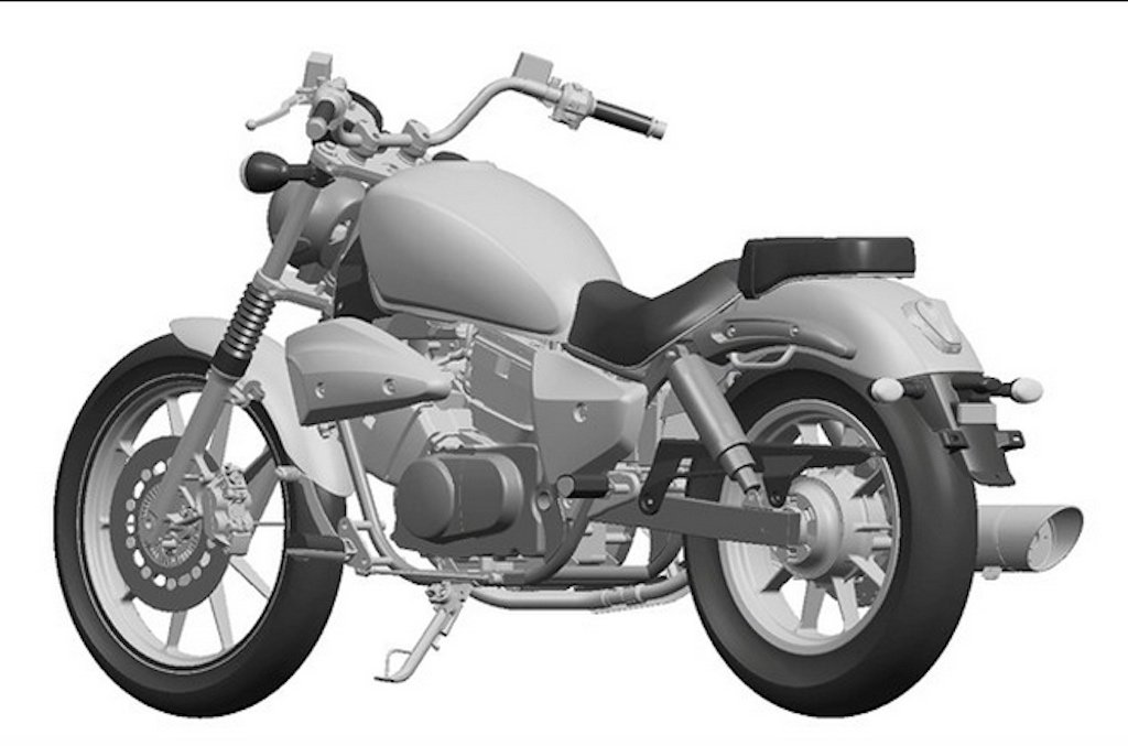 2016 Hyosung GV250 Rear Patent Leaked
