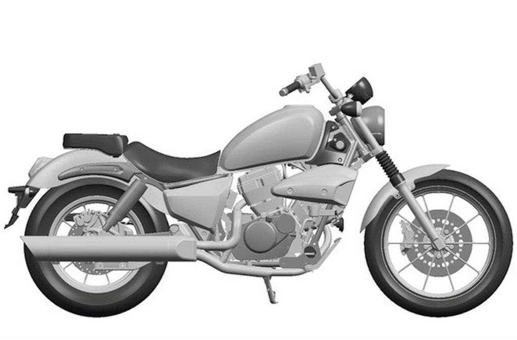 2016 Hyosung GV250 Side Patent Leaked